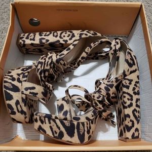 Cheetah Print Heels
